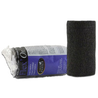 Kohäsive Bandage 10 cm Flex'on Horse Master Schwarz