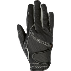 HKM Fashion Handschuhe Schwarz / Grau