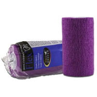 Kohäsive Bandage 10 cm Flex'on Horse Master Violett Lila
