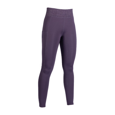 Leggings HKM Lavender Bay Vollbesatz Silikon Dunkellila Leggings HKM Lavender Bay Vollbesatz Silikon Dunkellila