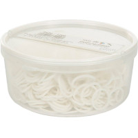 Flechtgummis HKM Weiß Weiß Flechtgummis HKM Weiß Weiß