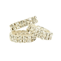 Flechtgummis HKM Crystal Flechtgummis HKM Crystal