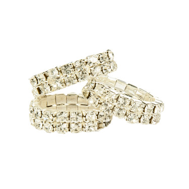Flechtgummis HKM Crystal Flechtgummis HKM Crystal