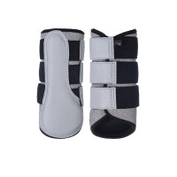 Gamaschen HKM Glitter Mesh Style Hellgrau Gamaschen HKM Glitter Mesh Style Hellgrau