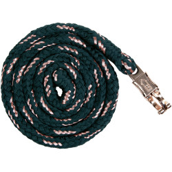 HKM Longe Rosegold mit Panikhaken Smaragd / Roségold Grün HKM Longe Rosegold mit Panikhaken Smaragd / Roségold Grün