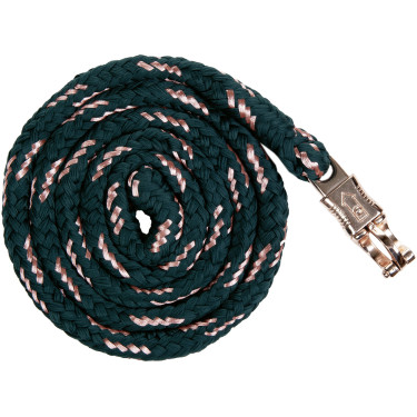 HKM Longe Rosegold mit Panikhaken Smaragd / Roségold Grün HKM Longe Rosegold mit Panikhaken Smaragd / Roségold Grün