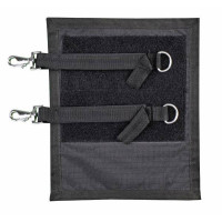 Rallonge de poitrail HKM pour couverture d´éxtérieur Noir
