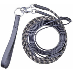 Deutsche Zügel HKM Seil und Leder Deutsche Zügel HKM Seil und Leder