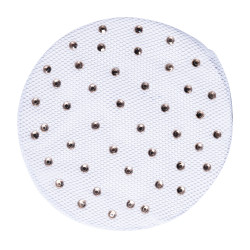 Netz HKM Roségoldener Glitzer Weiß Weiß Netz HKM Roségoldener Glitzer Weiß Weiß