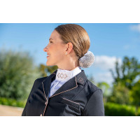 Netz HKM Roségoldener Glitzer Weiß Wei&amp;amp;szlig;