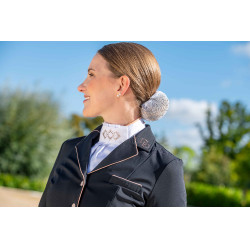 Netz HKM Roségoldener Glitzer Weiß Weiß Netz HKM Roségoldener Glitzer Weiß Weiß