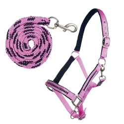 HKM Crystal gepolstertes Halfter-Set mit Karabinerhaken HKM Crystal gepolstertes Halfter-Set mit Karabinerhaken