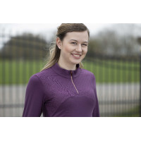 T-Shirt Tech HKM Arctic Bay Langarm Dunkelbraun