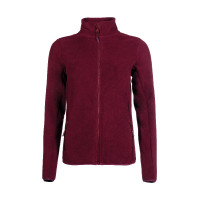 Fleecejacke HKM Anna Dunkelrot Fleecejacke HKM Anna Dunkelrot