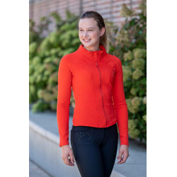 Funktionale Jacke HKM Savona Style Rot