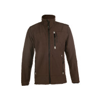Veste softshell HKM Sport homme Marron foncé