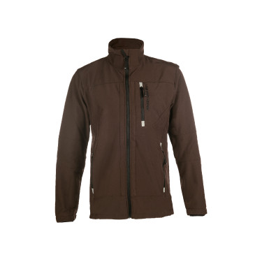 Softshell-Jacke HKM Sport Herren Dunkelbraun