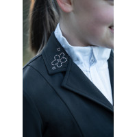 Turnierjacke HKM Flora Kids Dunkelblau Turnierjacke HKM Flora Kids Dunkelblau