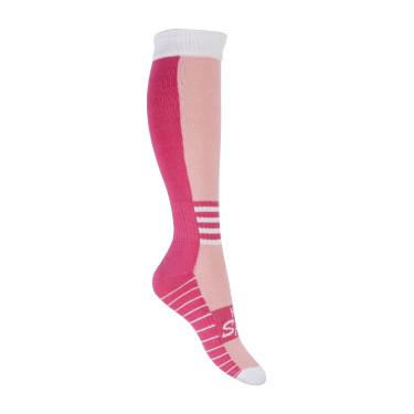 HKM Olympia Socken Dunkelrosa / Rosa