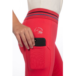 Leggings HKM Aymee Vollbesatz Silikon Pink Rosa Leggings HKM Aymee Vollbesatz Silikon Pink Rosa