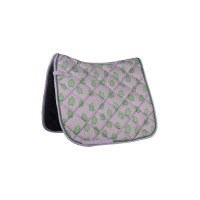 HKM Satteldecke Naples Violett / Grün Lila HKM Satteldecke Naples Violett / Grün Lila
