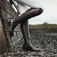 Stiefel Dublin Arderin mit Schnürung Schwarz