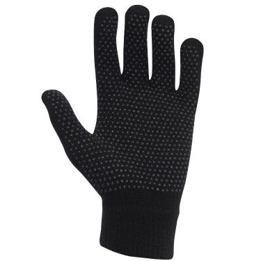 Reithandschuhe Dublin Magic Pimple Grip Schwarz