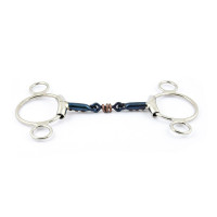 Mors Jump'In Blue Steel Pessoa double brisure et incrustation cuivre