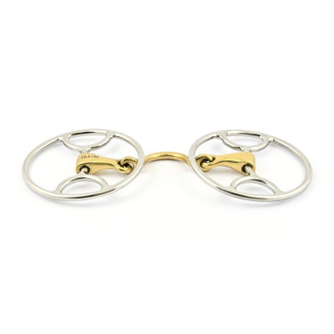 Gebiss Jump'In Swivel doppelt gebrochen mit Zungenfreiheit Gebiss Jump'In Swivel doppelt gebrochen mit Zungenfreiheit