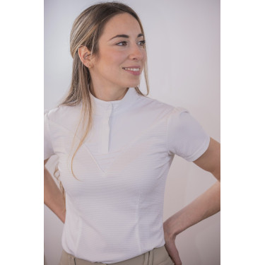 Turnierpolo Pénélope Las Honey Kurzarm Turnierpolo Pénélope Las Honey Kurzarm