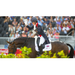 LeMieux Dressur-Schabracke - Baumwolle Weiß Wei&szlig;