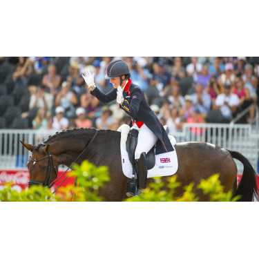 LeMieux Dressur-Schabracke - Baumwolle Weiß Wei&szlig;