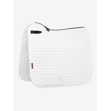LeMieux Dressur-Schabracke - Baumwolle Weiß Wei&szlig;