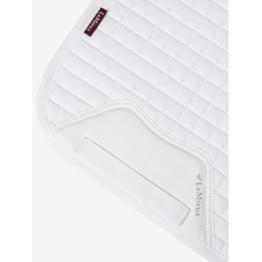 LeMieux Dressur-Schabracke - Baumwolle Weiß Wei&szlig;