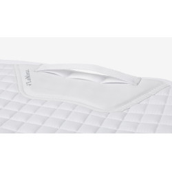 LeMieux Dressur-Schabracke - Baumwolle Weiß Wei&szlig;