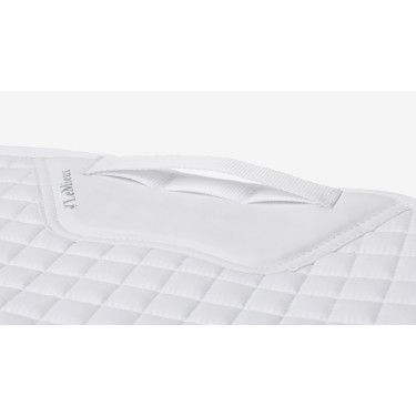 LeMieux Dressur-Schabracke - Baumwolle Weiß Wei&szlig;