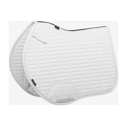 LeMieux Eurojump Wildleder Schabracke Weiß / Silber / Weiß Wei&amp;amp;amp;amp;amp;szlig;