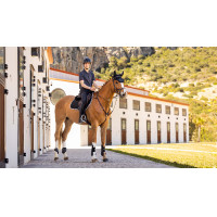 LeMieux Eurojump Wildleder Schabracke Weiß / Silber / Weiß Weiß LeMieux Eurojump Wildleder Schabracke Weiß / Silber / Weiß Weiß