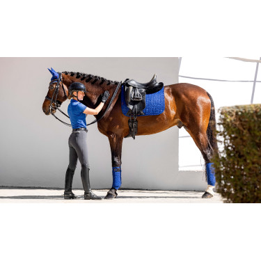 LeMieux Luxury Polowickel Benetton Blau