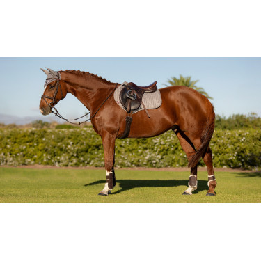 LeMieux Prosport Close Contact Schabracke - Baumwolle Grau LeMieux Prosport Close Contact Schabracke - Baumwolle Grau