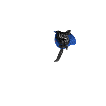 LeMieux Wildleder GP Square Schabracke Benetton Blau LeMieux Wildleder GP Square Schabracke Benetton Blau