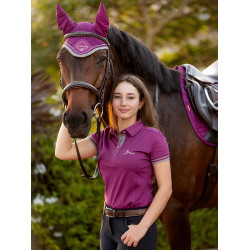 Fliegenhaube LeMieux Signature Pflaume Lila