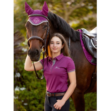 Fliegenhaube LeMieux Signature Pflaume Lila