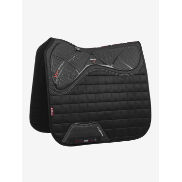 LeMieux X-Grip Silikon Dressur Schabracke Schwarz