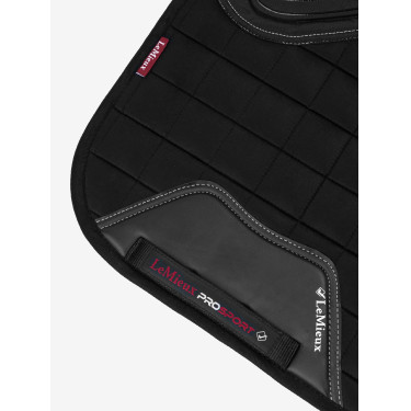 LeMieux X-Grip Silikon Dressur Schabracke Schwarz
