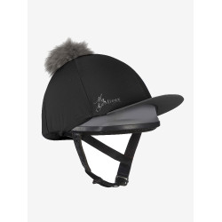 Toque My LeMieux für Helm Schwarz / Grau Toque My LeMieux für Helm Schwarz / Grau