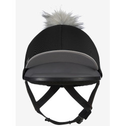 Toque My LeMieux für Helm Schwarz / Grau Toque My LeMieux für Helm Schwarz / Grau