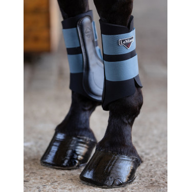 LeMieux Grafter Gamaschen Ice blue altes Modell Blau