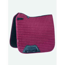 LeMieux Suede Dressur Schabracke Brombeere Bordeaux