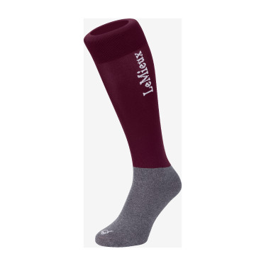 Chaussettes de concours My LeMieux 2 paires Bordeaux